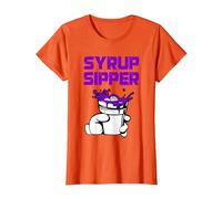 Codeine Lean - Vaso Doble de Espuma de poliestireno, Color Morado Camiseta, Mujer, Naranja, XL