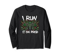 Coder Devops I Run It On Prod Hacker Skull Manga Larga