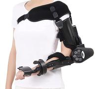 Codera ajustable postoperatoria de longitud completa, ortesis, ejercitador de brazo para hombres y mujeres, evita flexiones excesivas por la noche