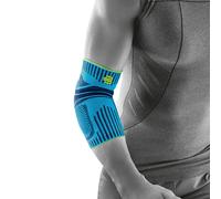 Bauerfeind Codera de deporte unisex – Estabiliza el codo, anillo de silicona, Talla L turquesa