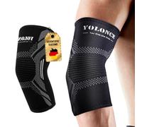 Codera Epicondilitis, Codo de Tenista, Codera de Compresión para Epicondilitis y Tendinitis, Coderas Elástica y Transpirable, Codera Deportiva para Tenista, Golfista, Gym, Hombre y Mujer (M)