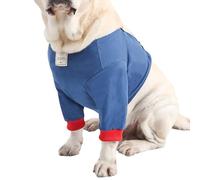 Codera para perro, almohadilla de algodón ajustable para protección de heridas, codera de pierna delantera para perro, para dormitorio, apartamento, al aire libre, caminar, correr, viajes