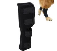 Codera para perro, cómoda manga elástica ajustable para patas de perro para dejar de lamer, manga protectora de recuperación para perro, soportes para patas delanteras y traseras, evita heridas por