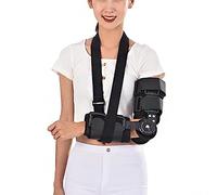 Coderas con bisagra, Férula estabilizadora de codo postoperatoria for la recuperación lesiones brazo tras cirugía por tendinitis, artritis y alivio del dolor (izquierda)(Right)
