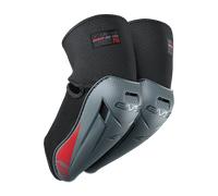 EVS Option Air Protector de codo, negro-rojo para Hombres