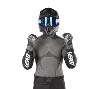 Coderas Leatt 3DF 5.0 Blanco-Negro S Negro