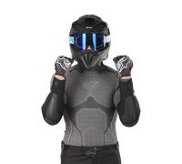 Coderas Leatt 3DF 6.0 Negras M