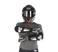 §Coderas Leatt Contour Blanco-Negro§