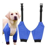 Coderas para Mascotas - 1 Par de Protectores Articulares para Perros, Antisuciedad, Resistente al Desgaste, Transpirable, Rodilleras | Cómodo Apoyo Para La Recuperación Del Hombro De Mascota
