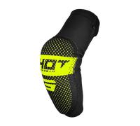 Shot Airlight Protectores de codo para niños, negro-amarillo, tamaño S M