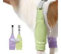 Coderas para perros Rodillera ajustable resistente a la abrasión como | Coderas y protección delantera para perros en todas las estaciones mientras está de pie, caminando, corriendo y acostado