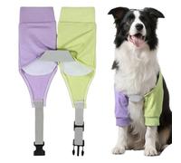 Coderas para perros Rodillera ajustable resistente a la abrasión como | Coderas y protección delantera para perros en todas las estaciones mientras está de pie, caminando, corriendo y acostado
