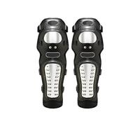 Coderas reflectantes Rodilleras para ciclismo Rodillera para motocicleta, equipo protector de competición para Motocross, codo de motociclista de acero inoxidable, protección contra caídas(A:1 Pair El