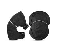 Coderas reflectantes Rodilleras para ciclismo Rodillera para motocicleta, Protector CE incorporado, transpirable, para deportes al aire libre, monopatín, rodilleras anticaída para motocicleta(L)