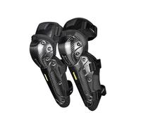 Coderas reflectantes Rodilleras para ciclismo Rodillera reflectante de fibra de carbono para Motocross, rodillera anticaída para deporte de Motocross, equipo de seguridad
