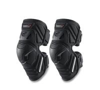 Coderas reflectantes Rodilleras para ciclismo Rodilleras cortas para motocicleta para hombre y mujer, protectores universales para montar en bicicleta, protectores de piernas anticaída de TPU, equipo