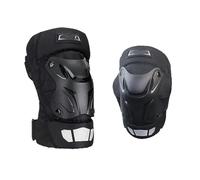 Coderas Reflectantes Rodilleras para Ciclismo Rodilleras de Motocicleta Cortas Equipo de protección para Montar en Motocicleta anticaída Rodilla a Prueba de Viento Cuatro Estaciones Universal Hombre