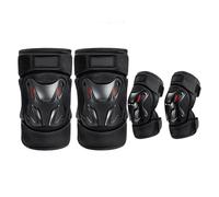 Coderas reflectantes Rodilleras para ciclismo Rodilleras para motocicleta, coderas, protección anticaída, protectores de carreras, protección a prueba de viento, cálidas para deportes de ciclismo y ca