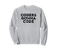 Coders Gonna Code Design for Developers And Programmers Sudadera