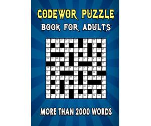 Codeword puzzle book for adults: more than 2000 words - code breaker book for adults, teens and seniors (100 puzzle)