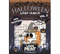 Codex Puzzles - Spooky Halloween Themed Word Search for Adults, Teens, and Seniors, Large Print Volume 2: 500 Words, Fun Holiday Puzzles for ... Word Search Collection for All Ages)
