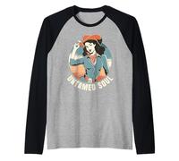 Codgirl. Alma indómita. Salvaje por Naturaleza. Camiseta Manga Raglan
