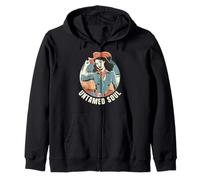 Codgirl. Alma indómita. Salvaje por Naturaleza. Sudadera con Capucha