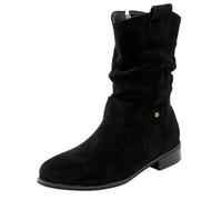 Codgirl para Mujeres Botas de Invierno de Techo bajo de tacón Boots Laterales Boties Western Warm Non Slip Outdoor Cowboy