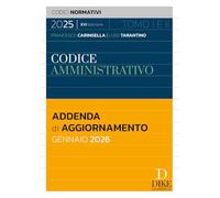 Codice amministrativo. Addenda di aggiornamento Gennaio 2026 (Codici normativi)