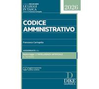 Codice amministrativo pocket 2026. Con Aggiornamento codice online (Le leggi in tasca)