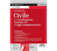Codice civile. Con Costituzione, Trattato UE e leggi complementari. Con App Codici Simone