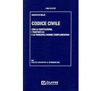 Codice civile. Con la Costituzione, i trattati U.E. e le principali norme complementari (I blu Giuffrè)