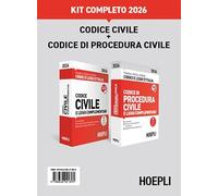 Codice civile e Codice di procedura civile 2026. Kit completo