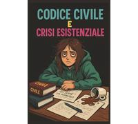 Codice Civile e Crisi Esistenziale: Taccuino per Appunti Divertente | Quaderno a Righe per un Collega, Amico, Amica, Studente di Giurisprudenza | Idea Regalo da Ufficio, Università