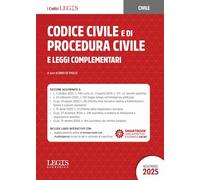 Codice civile e di procedura civile e leggi complementari (novembre 2025) (I codici Legis)
