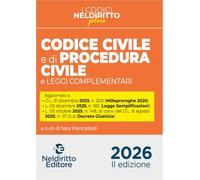 Codice Civile e di Procedura Civile Plus 2026. Nuova ediz. Con espansione online (Codici plus)