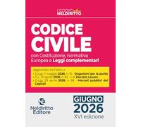 Codice civile normativo plus 2026 (I codici Neldiritto plus)