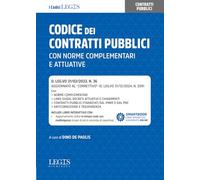 Codice dei contratti pubblici con norme complementari e attuative (I codici Legis)
