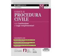 Codice di Procedura Civile con Costituzione e Leggi complementari (Codici. Collana legislativa)