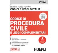Codice di Procedura civile e leggi complementari 2026 (Codici e Leggi d'Italia)