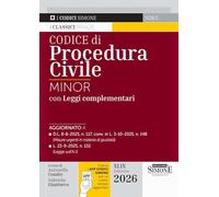 Codice di procedura civile. Ediz. minor. Con APP CODICI SIMONE per un codice sempre aggiornato (Codici. Collana legislativa)