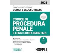Codice di procedura penale e leggi complementari 2026 – Nuova ediz.