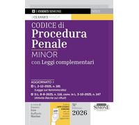 Codice di procedura penale Minor. Leggi complementari. Con APP CODICI SIMONE per un codice sempre aggiornato (Codici. Collana legislativa)
