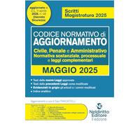Codice normativo di aggiornamento. Codici per il concorso in Magistratura 2025 (I nuovi codici)
