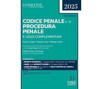 Codice penale e di procedura penale e leggi complementari 2025. Con Aggiornamento codice online (I codici top)