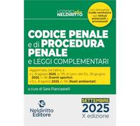 Codice penale e di procedura penale plus. Settembre 2025 (Codici plus)