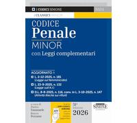 Codice Penale Minor. Leggi complementari. Con APP CODICI SIMONE per un codice sempre aggiornato (Codici. Collana legislativa)