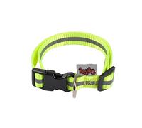 CODICO 6ANI194JA - Collar Ajustable de Polipropileno con Banda Reflectante para Perro, 30 a 45 cm