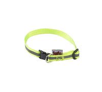 CODICO - Collar Ajustable de Polipropileno con Banda Reflectante para Perro, 25 a 35 cm