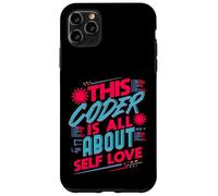 Codificación de Amor Propio Programador de afirmación Positiva Cita Geek Carcasa para iPhone 11 Pro MAX